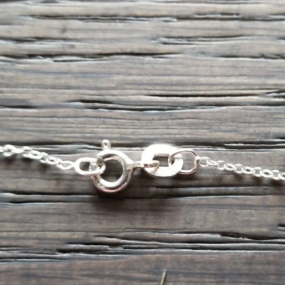 NEW--Sterling Silver BFF Necklace